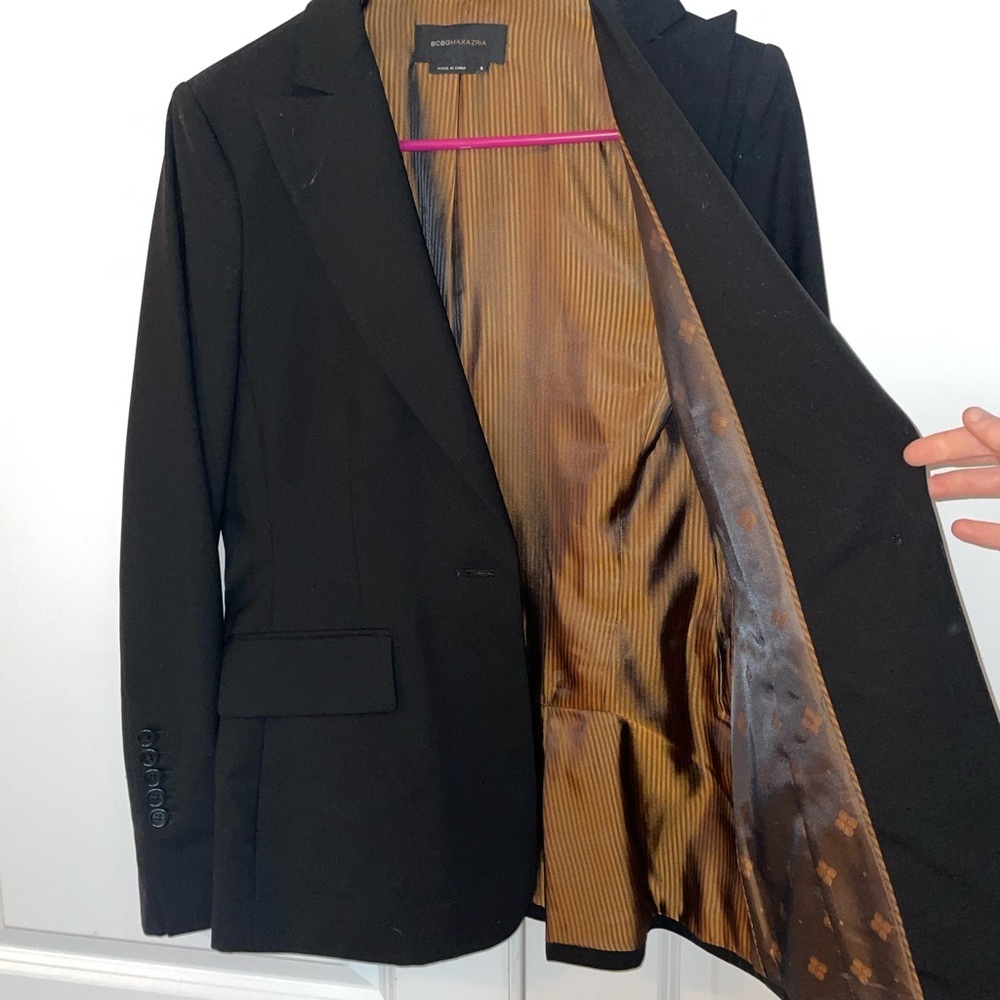 BCBGMAXAZARIA Women’s Small Black Blazer